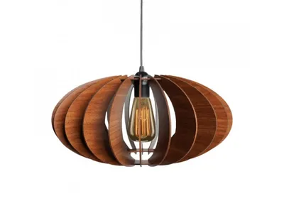 Zdjęcie produktu dla Luxel Avize Boomerang AV14 lampa wisząca lampa sufitowa E27 oświetlenie wewnętrzne + E27 4W żarówka LED vintage ciepła biel