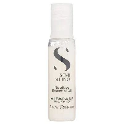 Produktbild von Alfaparf Semi Di Lino Moisture Nutritive Essential Oil 13 ml – Intensivpflege Haaröl für trockenes und stumpfes Haar