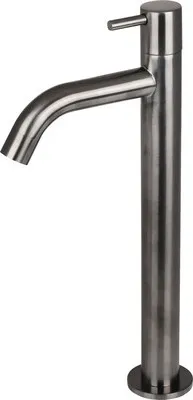 Produktbild von Kaltwasserhahn Differnz gebogen mit hohem Auslauf 30.415.350 grau matt
