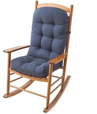 Productafbeelding van Omgoods - Waterdicht Zitkussen voor Schommelstoelen met Hoge Rugleuning