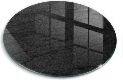 Produktbild von Glasschneideplatte - Herdabdeckplatte - fi30 cm -Schneidebrett - Spritzschutz - Texturstein