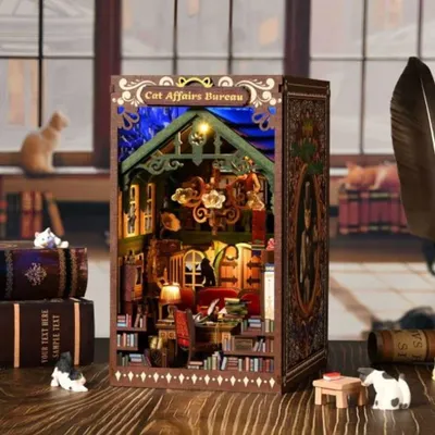 Produktbild von „Book Nook“-Set – Die Katzenagentur