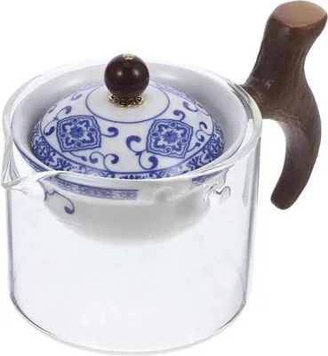 Produktbild von Keramischer Teepot 360 Grad Drehung Seitenhandgriff