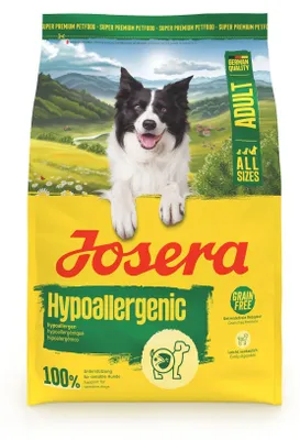 Produktbild von JOSERA Adult Hypoallergenic 3kg | Premium Trockenfutter Hunde Insektenprotein
