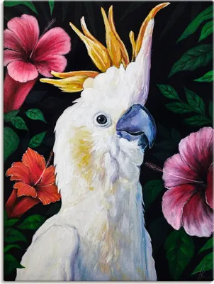 Produktbild von ARTland Leinwandbild Coco Paradiso Größe: 45x60 cm