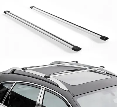 Obrázek produktu pro Střešní nosič – příčná tyč – univerzální střešní nosič – nosnost 100 kg – délka 135 cm – hliníková slitina – pro nosiče na kajaky a další zavazadla – pouze příčná tyč