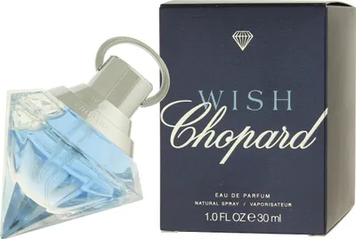Produktbild von Chopard Wish 30ml, Frauen, 30 ml, Nicht nachfüllbare Flasche, Schwarze Johannisbeere, Stachelbeere, Birne, Yuzu, Sparkling freshness, Pear, Blackcurrant, Living chinese goose berry, Japanese yuzu, Jasmin, Magnolien, Duftblüten, Patschuli