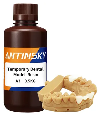 Dentalmodellharz A3 500 g für DLP LCD 3D-Drucker 405 nm
