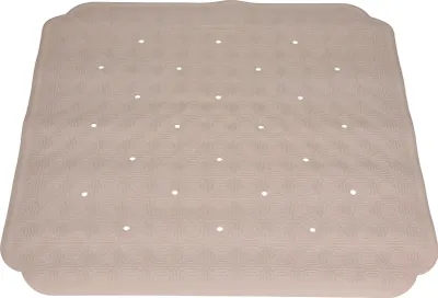 Produktbild von Betz Wanneneinlage Duschmatte CAIRO Rutschfeste Naturkautschuk Größe 53x53 cm Farbe savannah