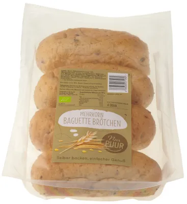 Produktbild von Mehrkorn-Baguettebrötchen 300g