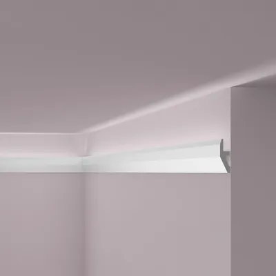 Image de NMC W1 WALLSTYL Cimaise Moulure décorative Corniche Éclairage indirect 2 m