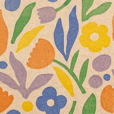 Produktbild von Servietten 33x33 cm - Floralina