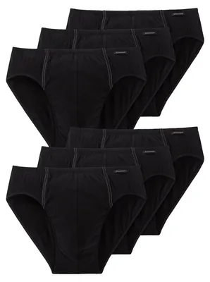 Produktbild von Herren Minislip 6-Pack Essentials - schwarz - Größe L