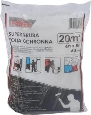 Zdjęcie produktu dla Folia Malarska 4x5m Remontowa 60um Transparentna
