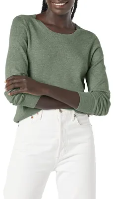 Produktbild von A. Essentials Damen Leichter, Langärmeliger Pullover Mit Rundhalsausschnitt
