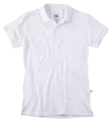 Imagen del producto de CG Workwear - Camiseta polo "Iseo" para hombre, modelo LT1634 (Talla M), color blanco