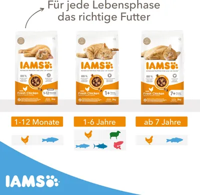 Immagine prodotto di IAMS Cat Senior Ocean Fish 3 kg