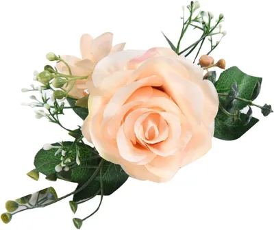 Produktbild von Set mit 4 künstlichen Blumen-Gardinenhaltern für die Hochzeitsdekoration