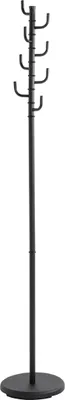 Produktbild von Garderobenständer >17544< in schwarz, Metall - 170x29cm (HxD)