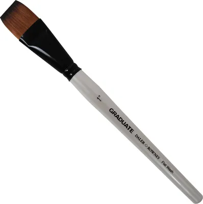 Produktbild von Daler Rowney Graduate Multi-Technique Brush Synthetic Flachpinsel 1