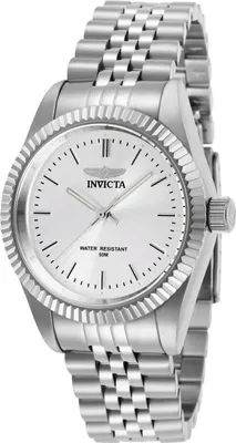 Obrázek produktu pro Invicta Specialty 29396 Dámské Hodinky - Quartz Hnutí - Nerezová Ocel s Stříbrným Ciferníkem - 36 mm