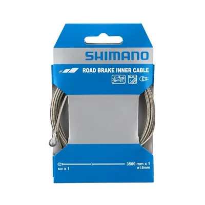 Immagine prodotto di Shimano Y80035014 Cavo freno stradale in acciaio 3500 mm confezionato Y80035014