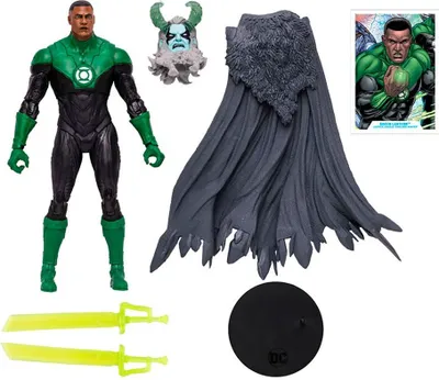 Obrázok produktu pre McFarlane Toys DC Multiverse Build A Akčná figúrka Green Lantern John Stewart Endless Winter 18 cm