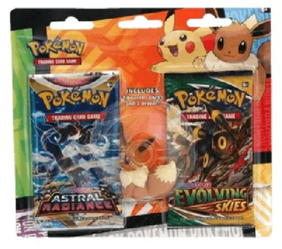 Zdjęcie produktu dla Pokemon Back to School Eevee Eraser 2-Pack Blister