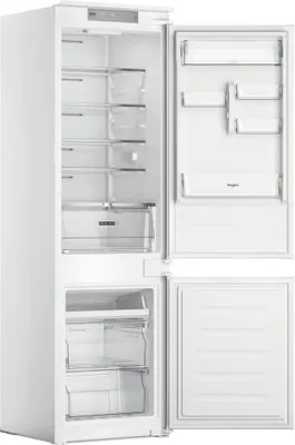 Immagine prodotto di Whirlpool WHC18 T514 Frigorifero combinato a incasso, Total No Frost ventilato, 55 cm, Classe C, Bianco, 32 db, h 177cm