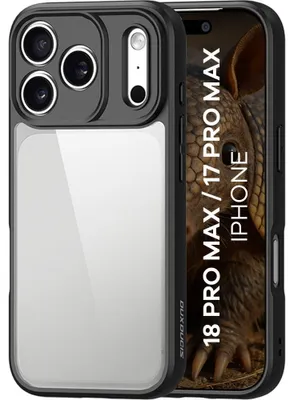 Produktbild von Handyhülle für iPhone 18 Pro Max / 17 Pro Max, Dux Ducis Aimo, Transparent-Schwarz