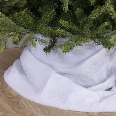 Produktbild von Künstliche Schneedecke mit Glitzer 120x80 Weiß