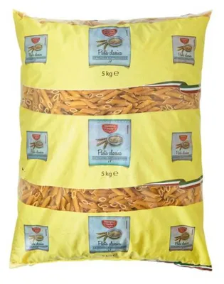 Produktbild von Vollkorn Penne Rigate Teigwaren aus Vollkorn Hartweizengrieß 5000g