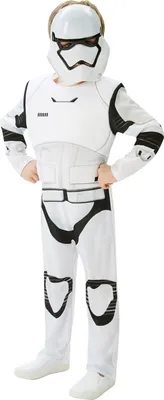 Produktbild von Star Wars - "Deluxe" Kostüm ‘” ’Storm Trooper“ - Jungen BN5403 (L) (Weiß/Schwarz)