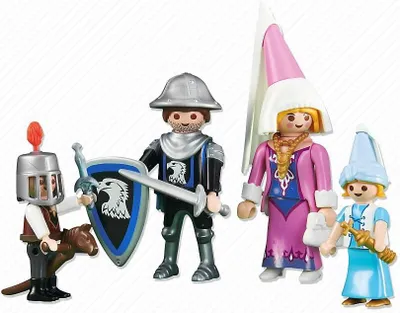 Produktbild von PLAYMOBIL 6324 Ritterfamilie (Folienverpackung)