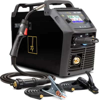 Produktbild von SPARTUS ProMIG 200 PFC Schweißgerät MIG MAG MMA WIG 230V 50Hz 10-200A, Set zum Auswählen:Solo