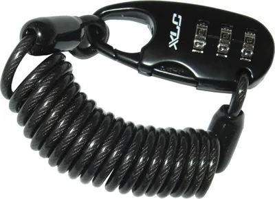 Produktbild von XLC Zahlenspiralkabelschloss Scareface Ø 3x1200mm, schwarz