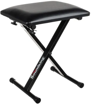 Immagine prodotto di Soundking DF019 Sedia per pianoforte in metallo nero