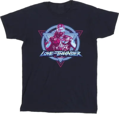 Produktbild von Marvel - "Love And Thunder" T-Shirt für Herren BI52176 (4XL) (Marineblau)