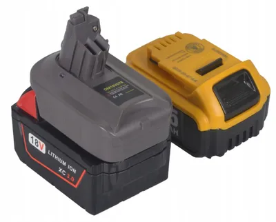 Image de Rosfix Adaptateur – Adaptateur de Batterie pour Dyson V6/V7/V8 | Compatible avec Milwaukee | Installation Facile, Protection Contre la Surchauffe