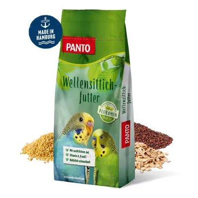 Produktbild von PANTO Wellensittichfutter 12,5kg - mit Hirse Saaten und Getreide