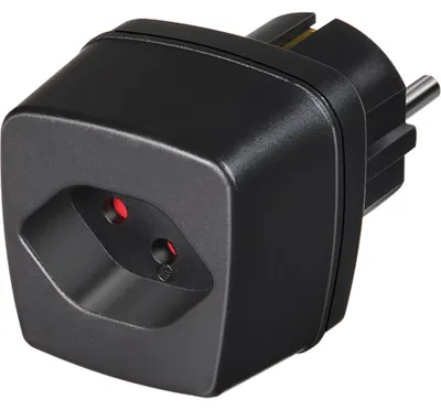 Image de Brennenstuhl 1508480 adaptateur d'alimentation/inverseur Intérieur Noir