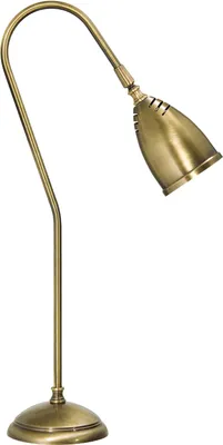 Produktbild von Nachttischleuchte 51 cm E27 Bronze aus Echt-Messing Modern Tischleuchte