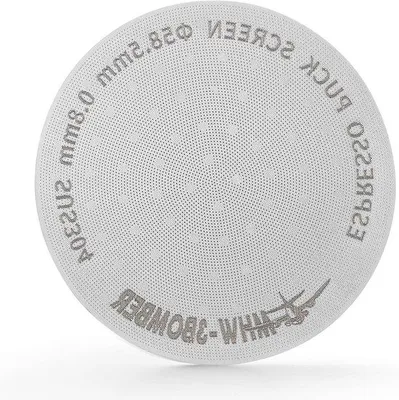 Zdjęcie produktu dla Sitko do espresso ze stali nierdzewnej, 58 mm, grubość 0,8 mm