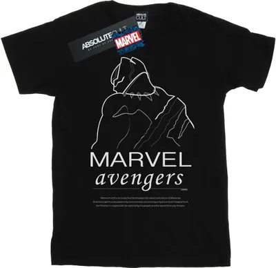Produktbild von Marvel - T-Shirt für Herren BI43198 (XL) (Schwarz)