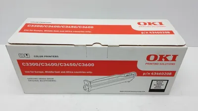 Obrázok produktu pre OKI 43460208, Originál, C3300n, 3400n, 3450n, 3600n, 1 kusov, 15000 strany, LED tlač, Čierna