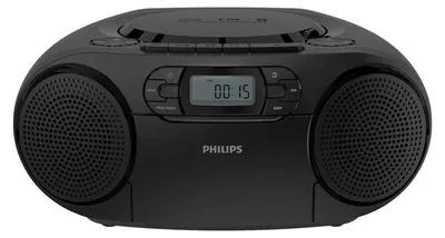 Zdjęcie produktu dla Philips TAZ2200/10, 1,35 kg, Czarny, Przenośny odtwarzacz CD
