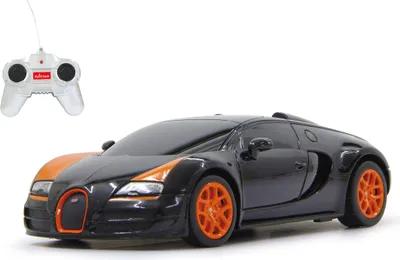 Produktbild von Bugatti Grand Sport Vitesse 1:24 schwarz 40MHz