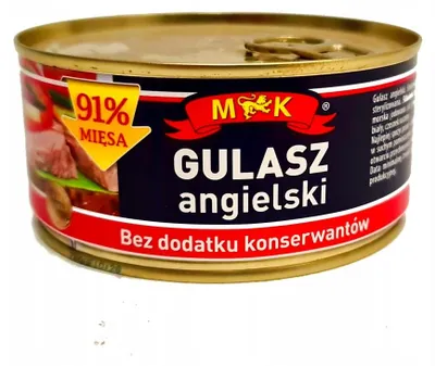 Zdjęcie produktu dla Konserwa MK Gulasz Angielski 300g bez konserwantów