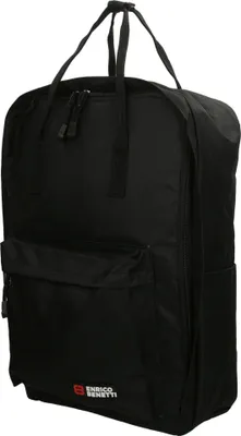 Produktbild von Großer Herren Damen Mädchen Jungen Rucksack City Bag Cityrucksack Tasche Urlaub Schwarz