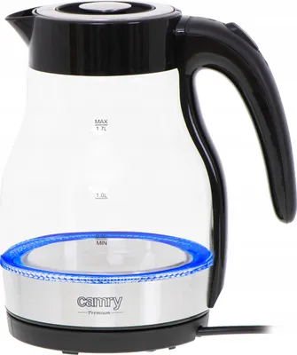 Produktbild von Camry CR 1300 Wasserkocher für 6–7 Personen - 1,7?L, Edelstahl-Heizelement, LED-Anzeige